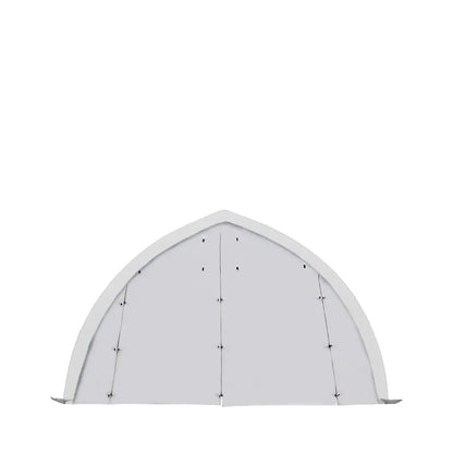 20′ x 30′ Arch Wall Peak Ceiling Storage Shelter with Heavy Duty 11 oz PE Cover & Drive Through Doors, TMG-ST2031P (Previously ST2030P)