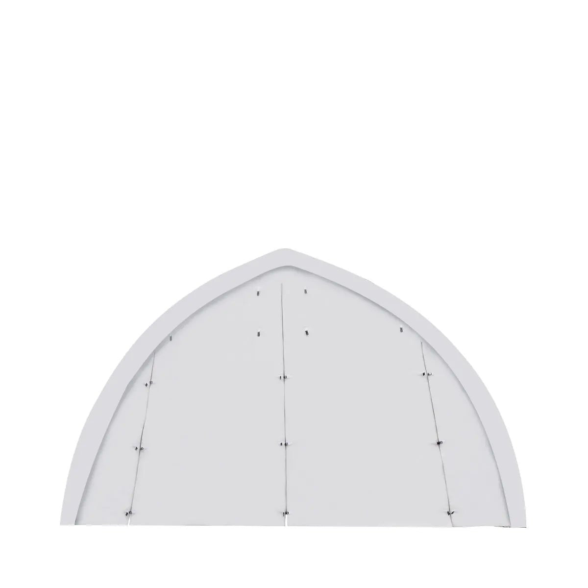 20′ x 30′ Arch Wall Peak Ceiling Storage Shelter with Heavy Duty 17 oz PVC Cover & Drive Through Doors, TMG-ST2031PV(Previously ST2030PV)