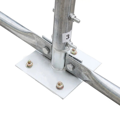 20′ x 30′ Arch Wall Peak Ceiling Storage Shelter with Heavy Duty 17 oz PVC Cover & Drive Through Doors, TMG-ST2031PV(Previously ST2030PV)