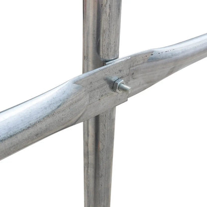 20′ x 30′ Straight Wall Peak Ceiling Storage Shelter with Heavy Duty 17 oz PVC Cover & Drive Through Door, TMG-ST2031V (Previously ST2030V)