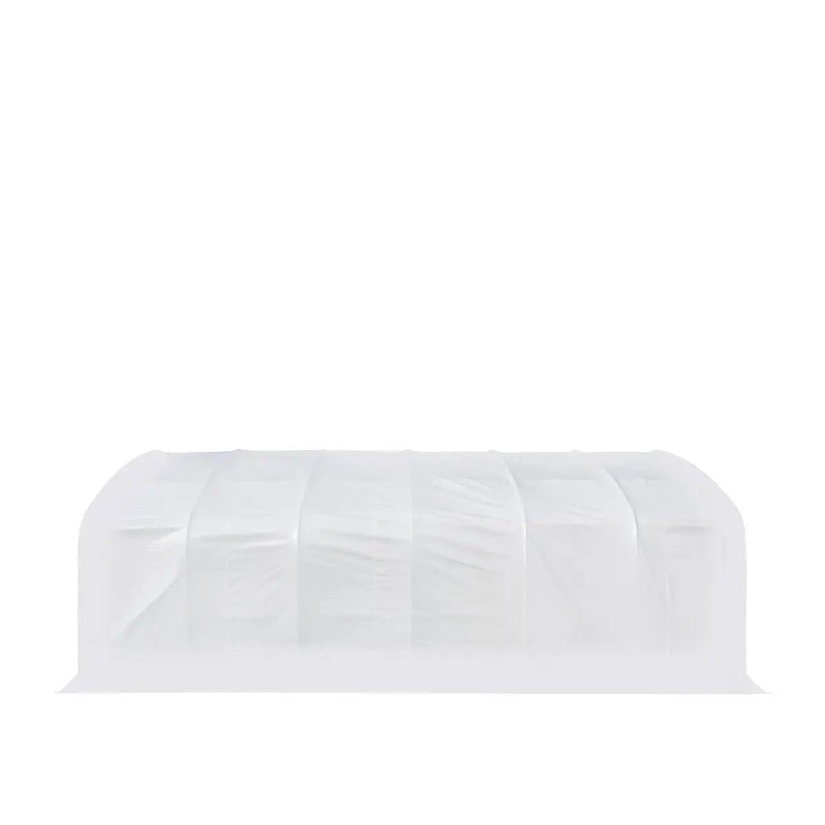 20′ x 30′ Straight Wall Peak Ceiling Storage Shelter with Heavy Duty 17 oz PVC Cover & Drive Through Door, TMG-ST2031V (Previously ST2030V)