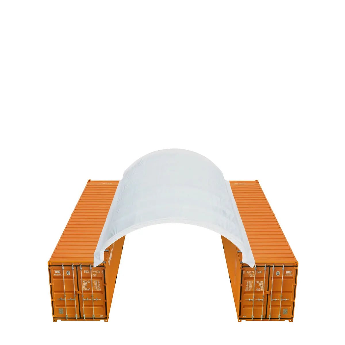 20′ x 40′ PVC Fabric Container Shelter, Fire Retardant, Water Resistant, UV Protected, TMG-ST2041CV(Previously ST2040C)