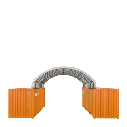 20′ x 40′ PVC Fabric Container Shelter, Fire Retardant, Water Resistant, UV Protected, TMG-ST2041CV(Previously ST2040C)