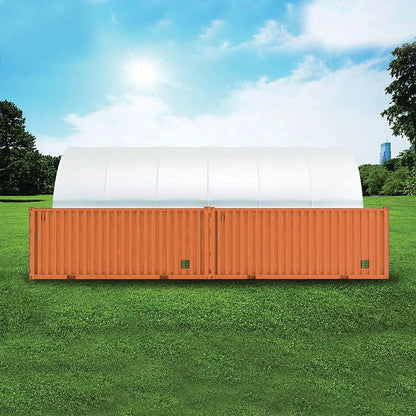 20′ x 40′ PVC Fabric Container Shelter, Fire Retardant, Water Resistant, UV Protected, TMG-ST2041CV(Previously ST2040C)