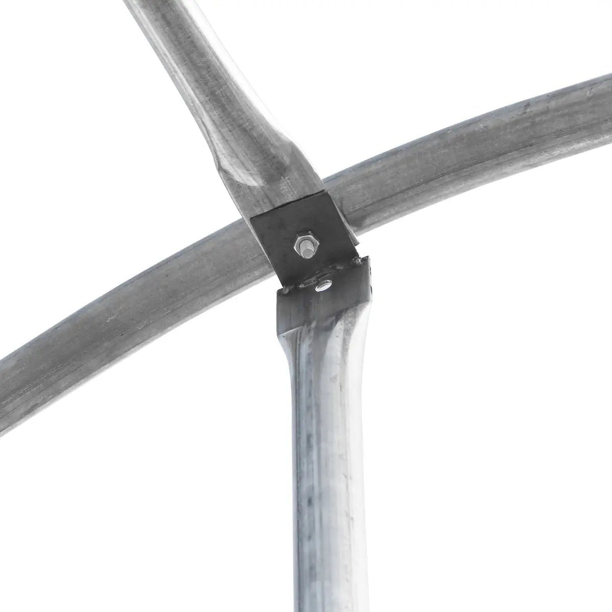 20′ x 40′ Straight Wall Peak Ceiling Storage Shelter with Heavy Duty 17 oz PVC Cover & Drive Through Door, TMG-ST2041V (Previously ST2040V)