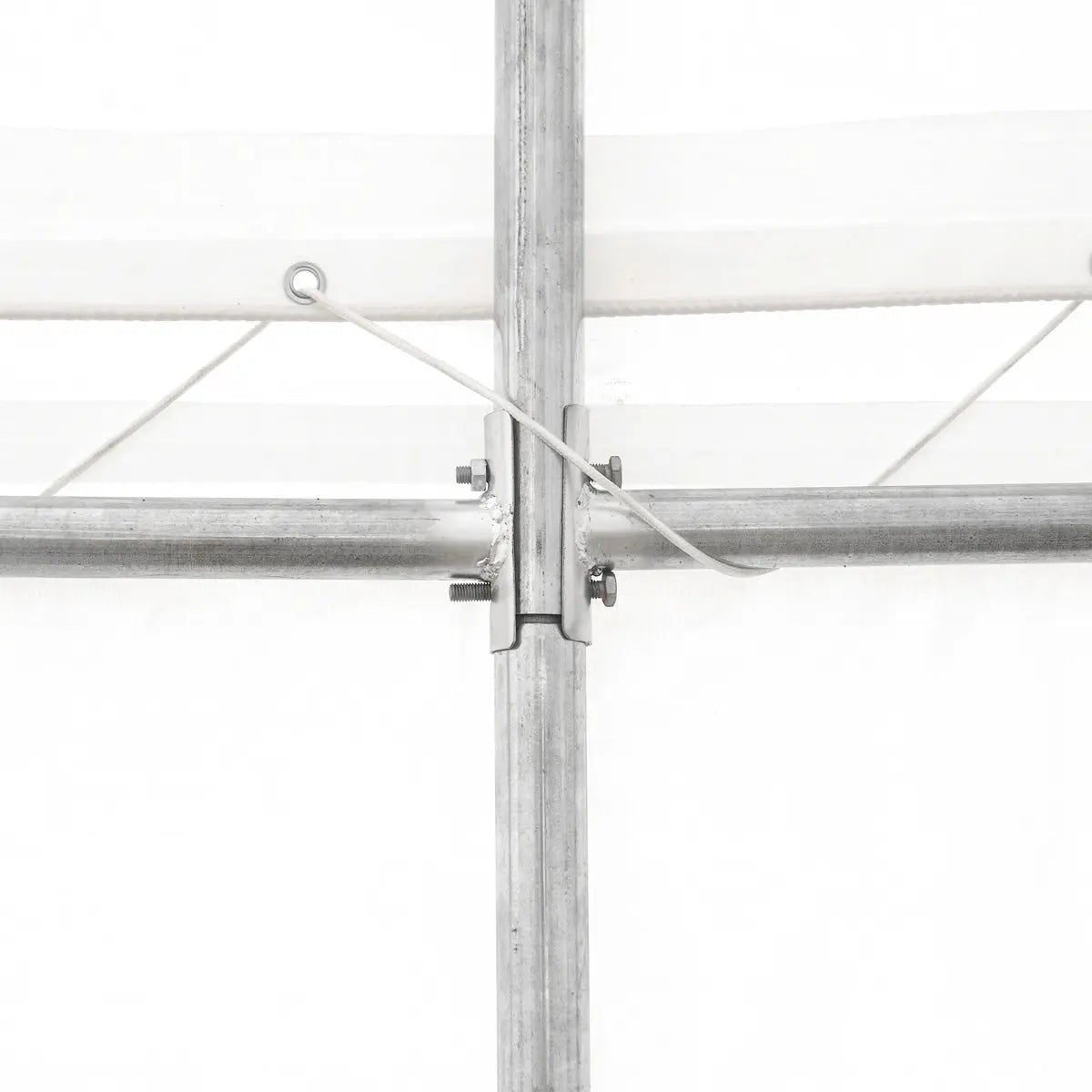 20′ x 40′ Straight Wall Peak Ceiling Storage Shelter with Heavy Duty 17 oz PVC Cover & Drive Through Door, TMG-ST2041V (Previously ST2040V)