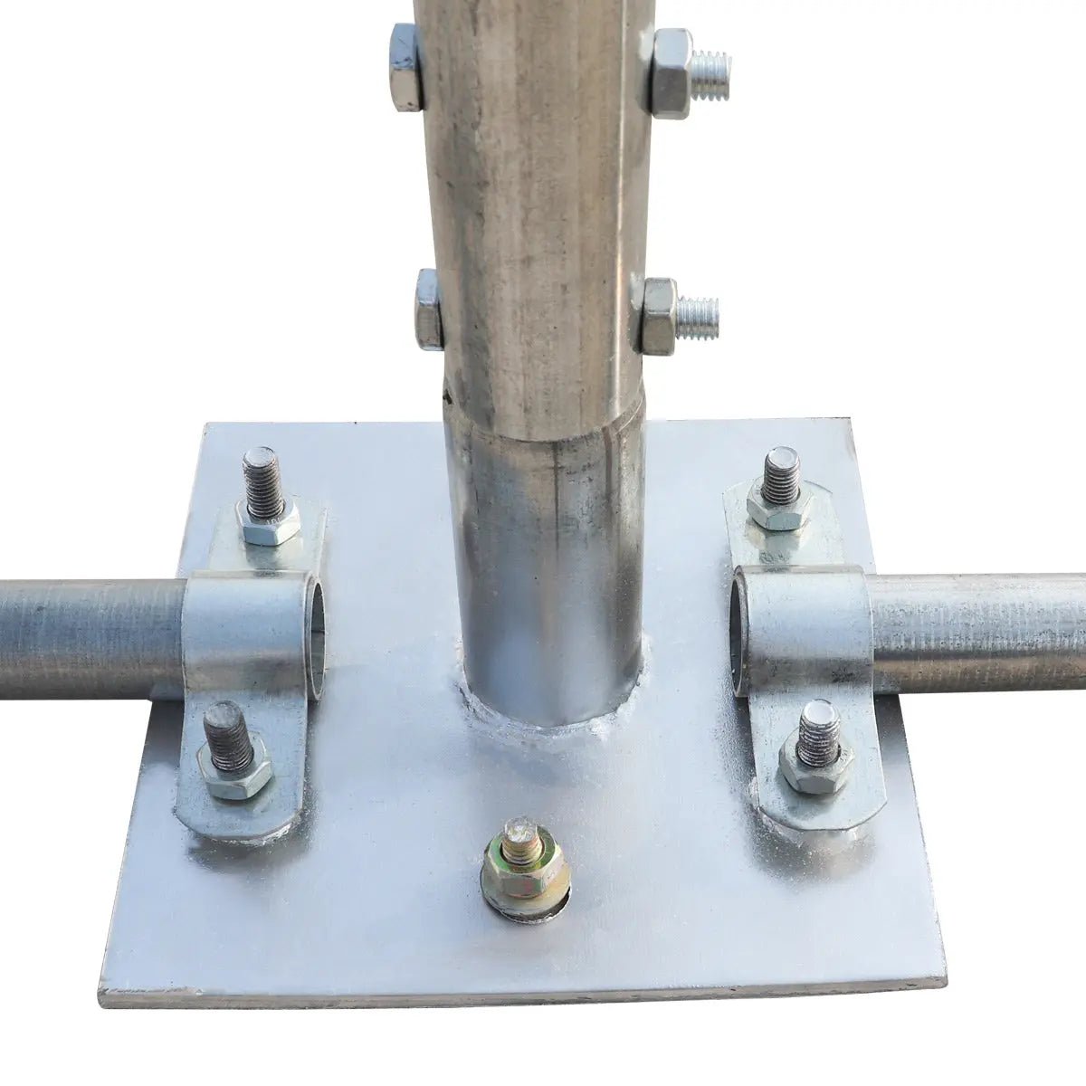 20′ x 40′ Straight Wall Peak Ceiling Storage Shelter with Heavy Duty 17 oz PVC Cover & Drive Through Door, TMG-ST2041V (Previously ST2040V)