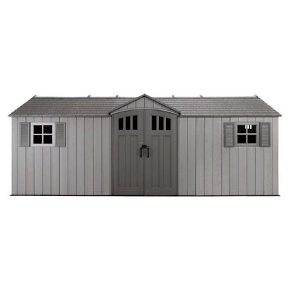 Lifetime 20 ft. x 8 ft. Outdoor Storage Shed – 60351