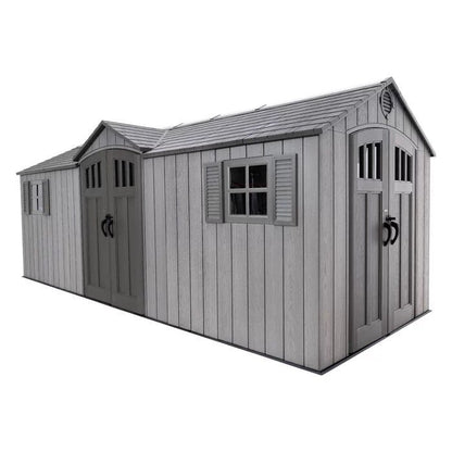 Lifetime 20 ft. x 8 ft. Outdoor Storage Shed – 60351