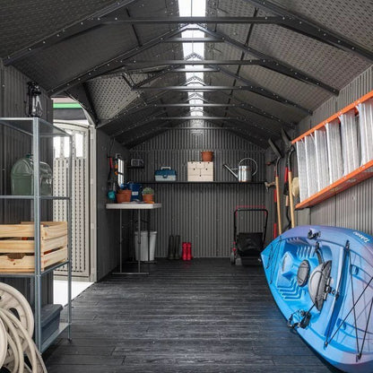 Lifetime 20 ft. x 8 ft. Outdoor Storage Shed – 60351