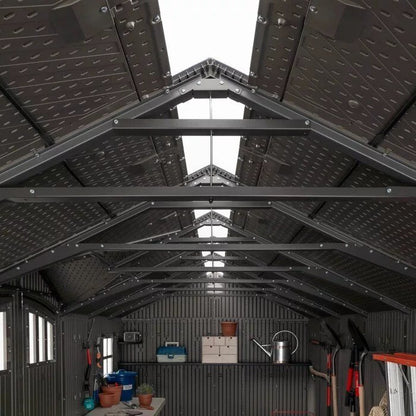 Lifetime 20 ft. x 8 ft. Outdoor Storage Shed – 60351