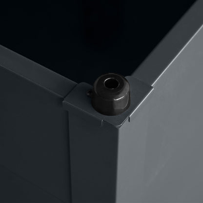 220 Gallon Stationary Composter, Galvanized/Powder Coated, TMG-MCP40