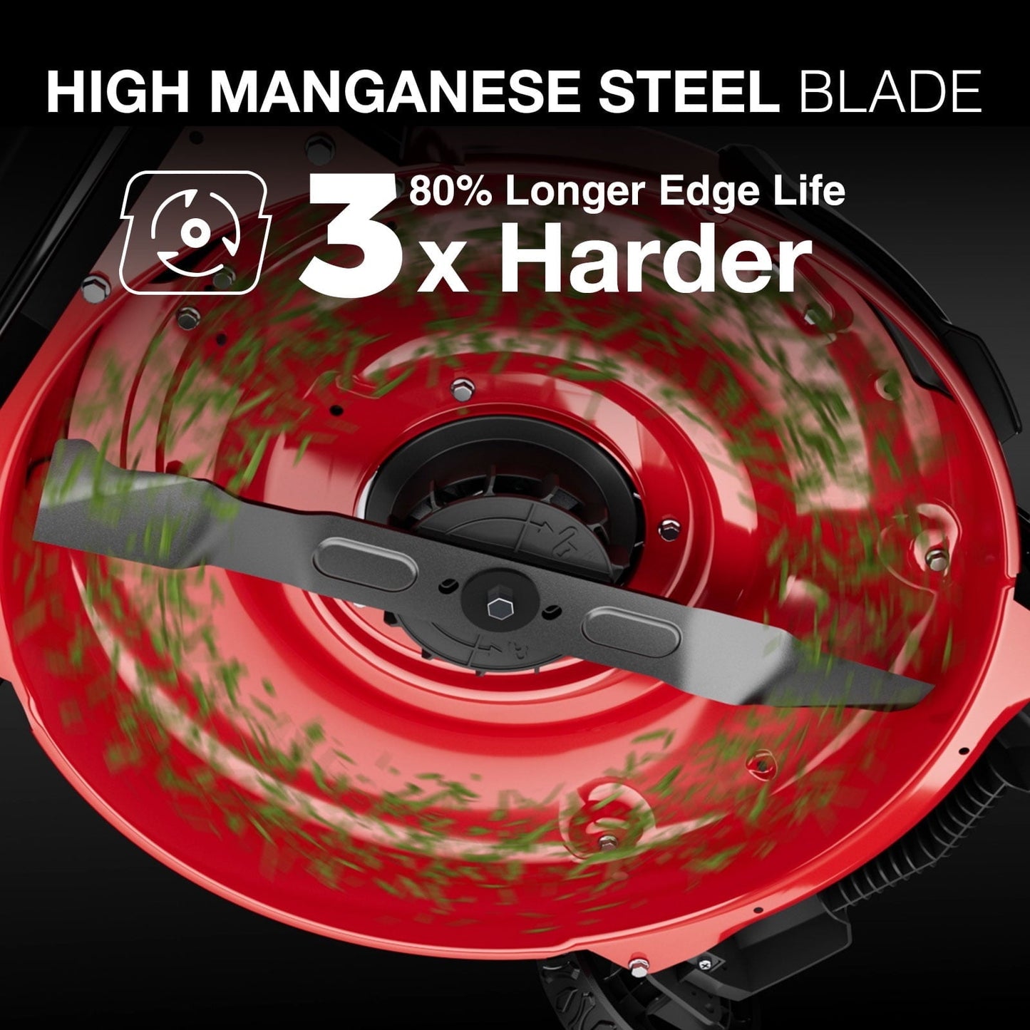 PowerSmart 21 in. Gas Push Lawn Mower, 144cc 2-in-1 Side Discharge