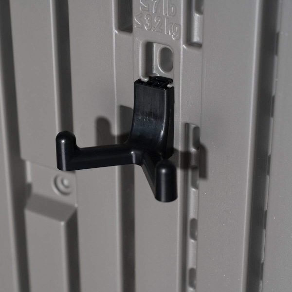 Lifetime 10ft x 8ft Outdoor Storage Shed with Carriage Doors