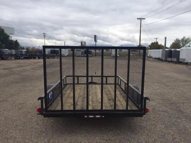6×10 Single Axle Utility Trailer – Wood Floor & LED Lights
