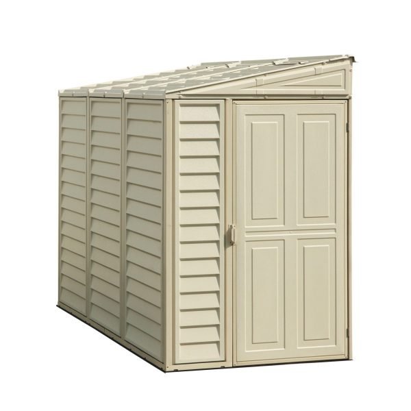 Duramax 4ft x 8ft Sidemate Vinyl Resin Outdoor Storage Shed
