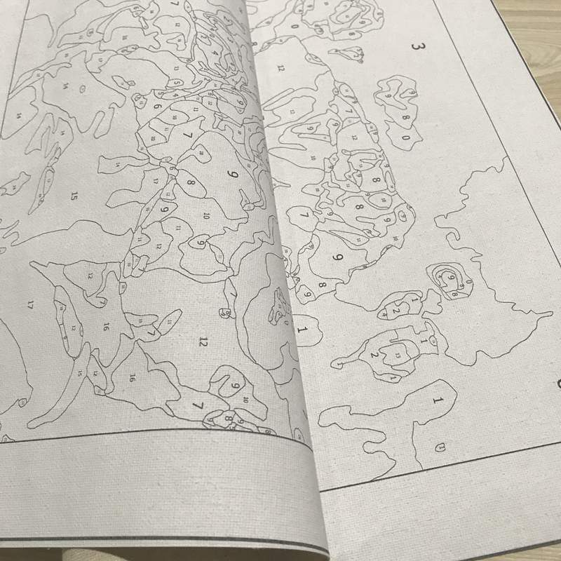 Decorative handmade children’s digital paintings