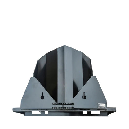 42″ Heavy-Duty Skid Steer Tree Scoop, 1500-lb Capacity, Chain Slot, 30″ Mouth Opening, High Abrasive Cut Edge, TMG-TS42