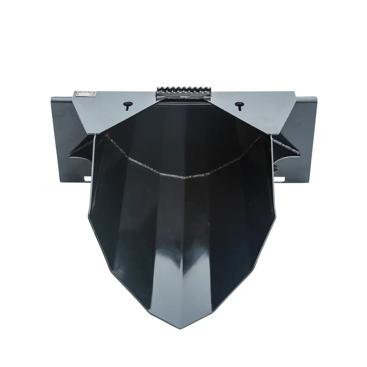 42″ Heavy-Duty Skid Steer Tree Scoop, 1500-lb Capacity, Chain Slot, 30″ Mouth Opening, High Abrasive Cut Edge, TMG-TS42