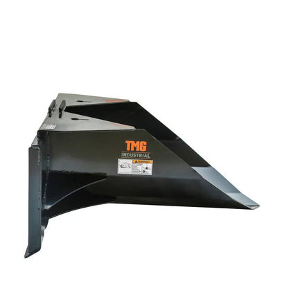 42″ Heavy-Duty Skid Steer Tree Scoop, 1500-lb Capacity, Chain Slot, 30″ Mouth Opening, High Abrasive Cut Edge, TMG-TS42