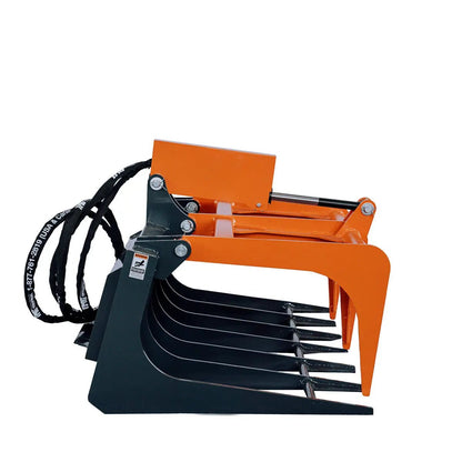 42″ Mini Skid Steer Skeleton Grapple Attachment, Toro Style Mount, 24″ Arm Opening, 2000 lb Weight Capacity, TMG-SG42