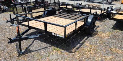 Triple Crown 6X10 Single Axle Utility Trailer | Black | U6X10G