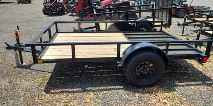 Triple Crown 6X10 Single Axle Utility Trailer | Black | U6X10G