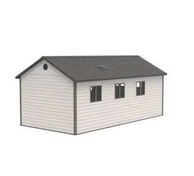 Lifetime 11 Ft. X 21 Ft. Outdoor Storage Shed With Tri-Fold Doors