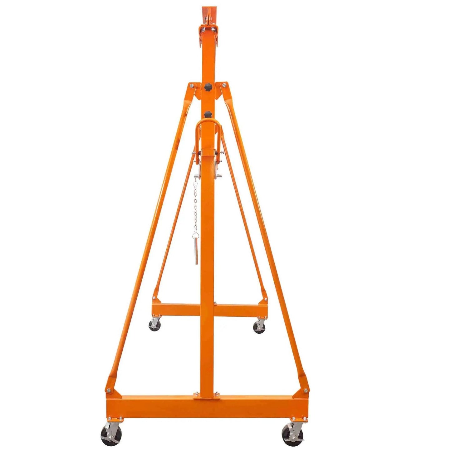 4400-lb Adjustable Height All-Steel Gantry Crane, Auto-Lock, 95″ Min. Height, 142″ Max. Height, Locking Swivel Caster Wheels, TMG-AGC21(Previously TMG-AGC20)