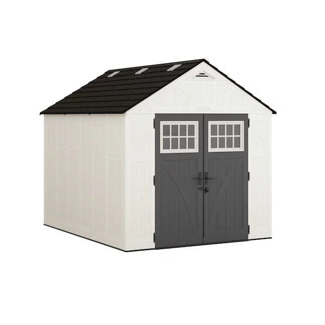 Suncast  8-ft x 10-ft Tremont Gable Resin Storage Shed (Floor Included)