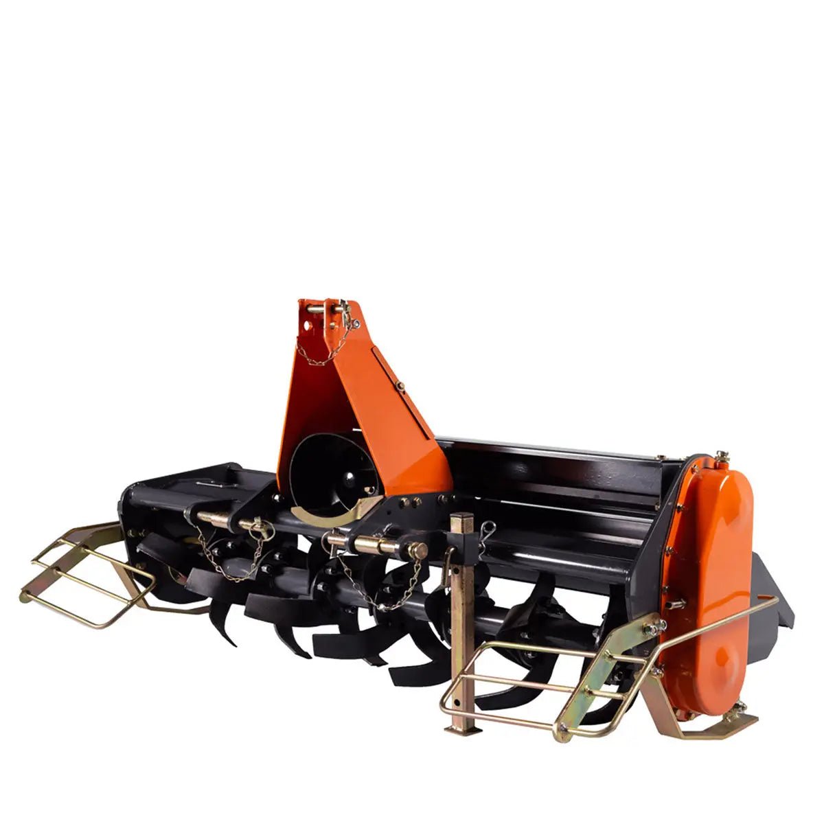 48″ 3-Point Hitch Rotary Tiller, 18-30 HP Sub-Compact, 3-½” Tilling Depth, PTO Shaft Included, Category 1 Hookup, TMG-RT120