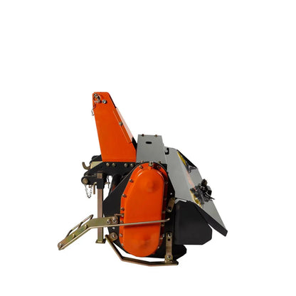 48″ 3-Point Hitch Rotary Tiller, 18-30 HP Sub-Compact, 3-½” Tilling Depth, PTO Shaft Included, Category 1 Hookup, TMG-RT120