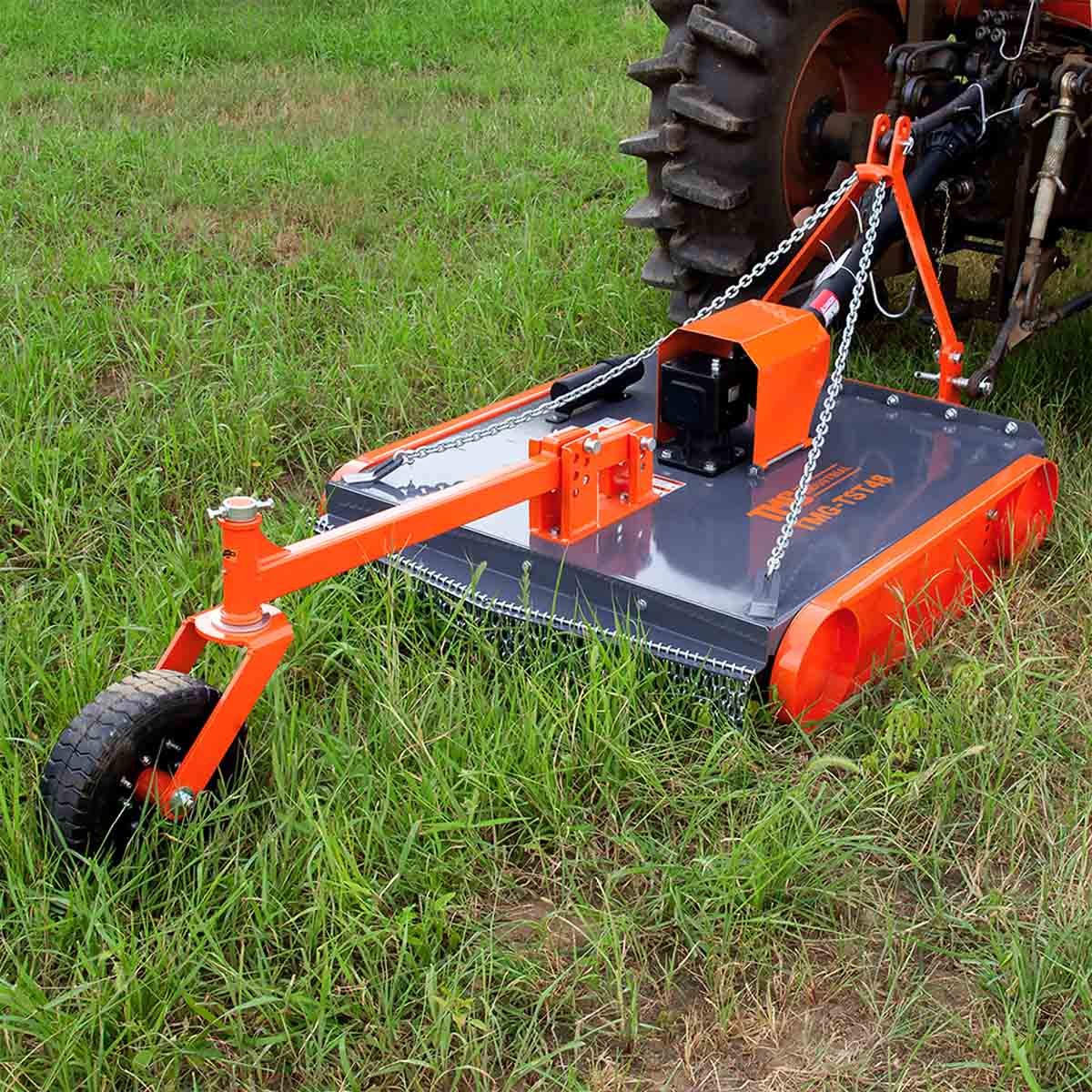 48″ 3-Point Hitch Slasher Topper Mower, Category 1 & 2, PTO shaft included, TMG-TST48