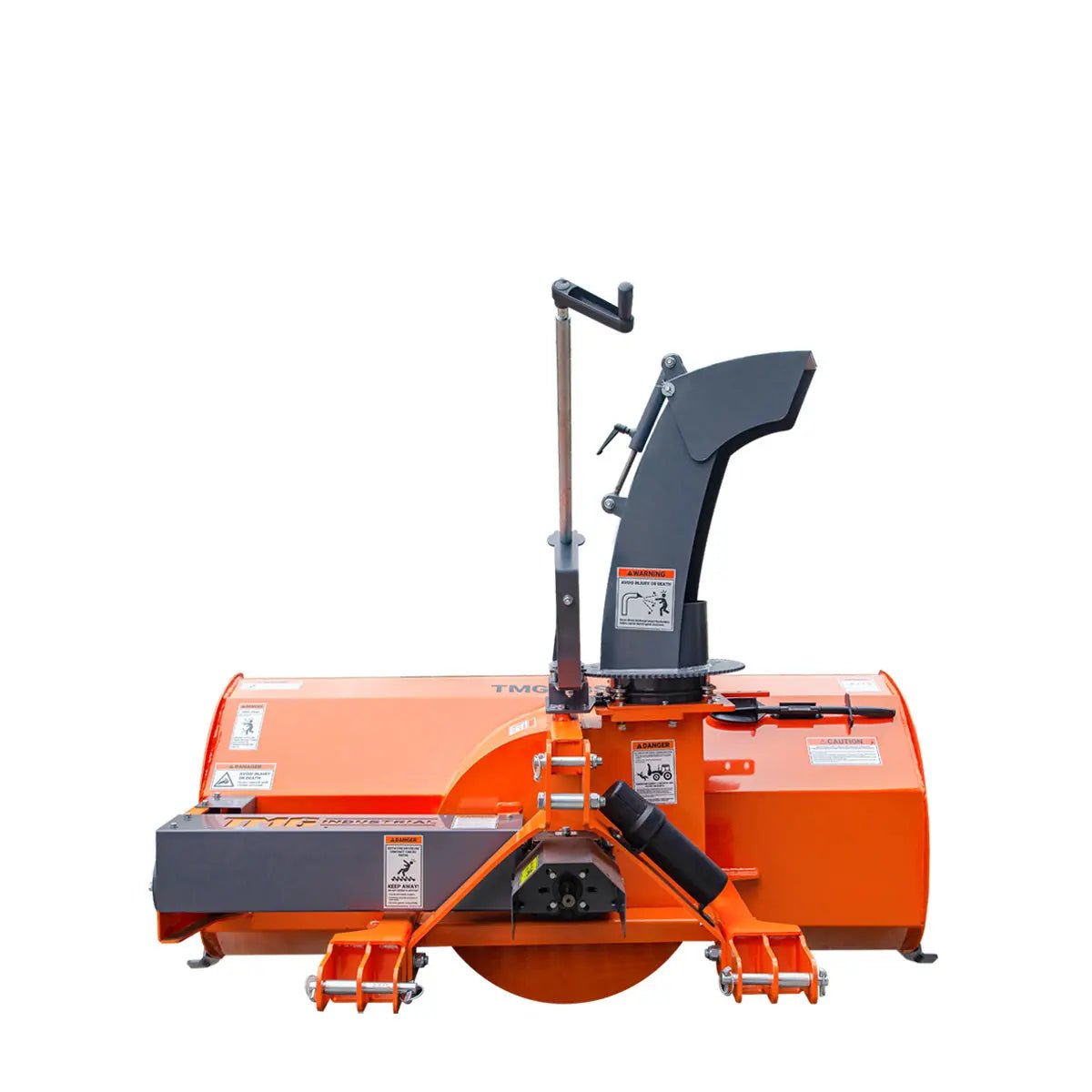 48″ 3-Point Hitch Snow Blower, 20-40 HP, 20″ Diameter Impeller, 360° Snow Chute, CAT 1 Suspension, TMG-TBS48