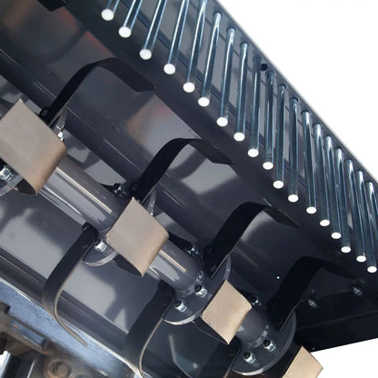 48″ Stone Burier Rotary Tiller, 3-Point Hitch, Category 1 Hookup, 25-50 HP Tractors, PTO Shaft Included, 2-1/2″ Stone Capacity, TMG-TSB48