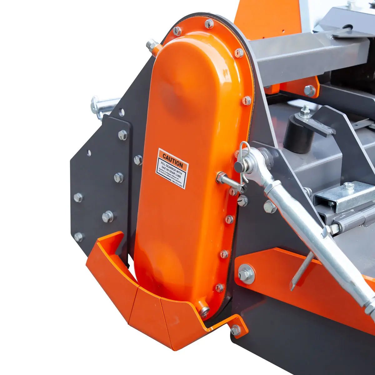 48″ Stone Burier Rotary Tiller, 3-Point Hitch, Category 1 Hookup, 25-50 HP Tractors, PTO Shaft Included, 2-1/2″ Stone Capacity, TMG-TSB48