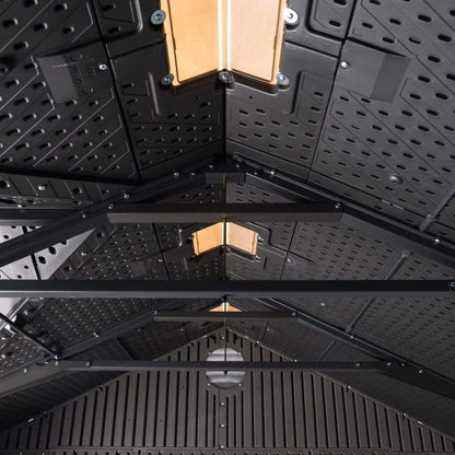 Lifetime 10ft x 8ft Outdoor Storage Shed with Carriage Doors