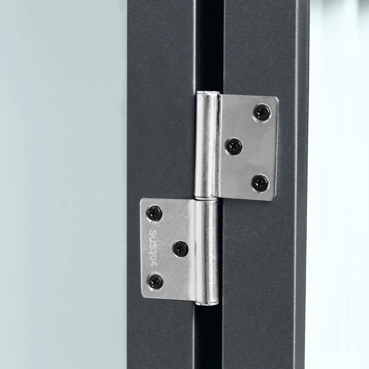 5 x 6 FT Apex Roof Metal Shed Pro Series, Galvanized corrugated metal, Apex roof design, Two air vents, TMG-MS0506