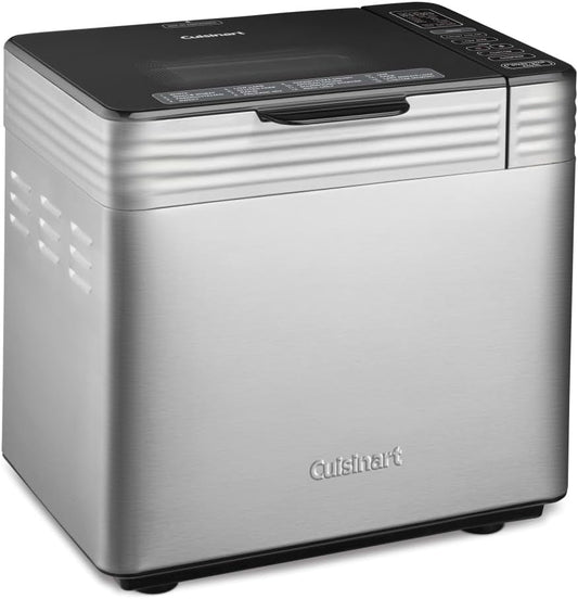 Cuisinart CBK-210 Stainless Steel Bread Maker, 16 Menus, 3 Loaf Sizes