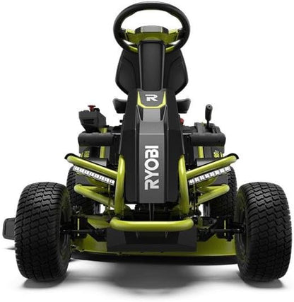 Ryobi 38 inches 100 Ah Battery Electric Rear Engine Riding Lawn Mower Model#: RY48111