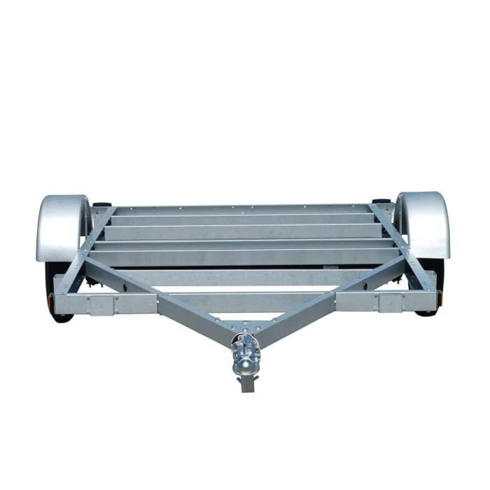 STIRLING, 5ft. x 8ft. Galvalume Kit Trailer w/12in. Wheels, Load Capacity 1250 lb, Deck Length 8 ft, Deck Width 5 ft, Model# 60-096-KO12