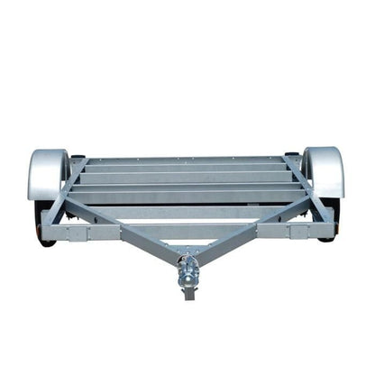 STIRLING, 5ft. x 8ft. Galvalume Kit Trailer w/12in. Wheels, Load Capacity 1250 lb, Deck Length 8 ft, Deck Width 5 ft, Model# 60-096-KO12