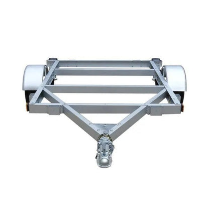 STIRLING, 4ft. x 6ft. Galvalume Kit Trailer w/8in. Wheels, Load Capacity 800 lb, Deck Length 6 ft, Deck Width 4 ft, Model# 48-072-KO8