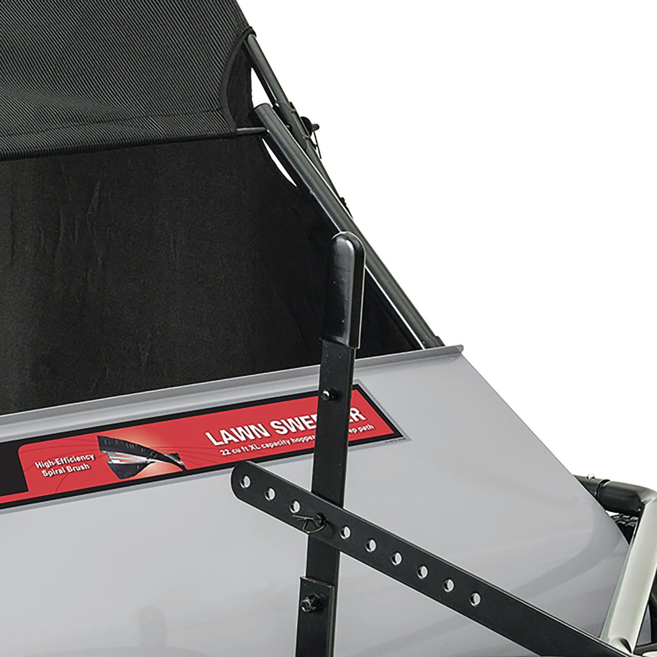 Ohio Steel 42″ Tow Behind Lawn Sweeper, 22 cu. ft. Hopper