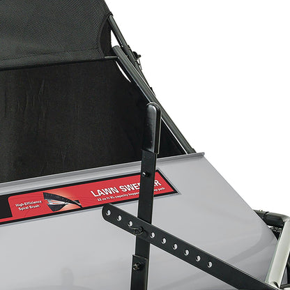 Ohio Steel 42″ Tow Behind Lawn Sweeper, 22 cu. ft. Hopper