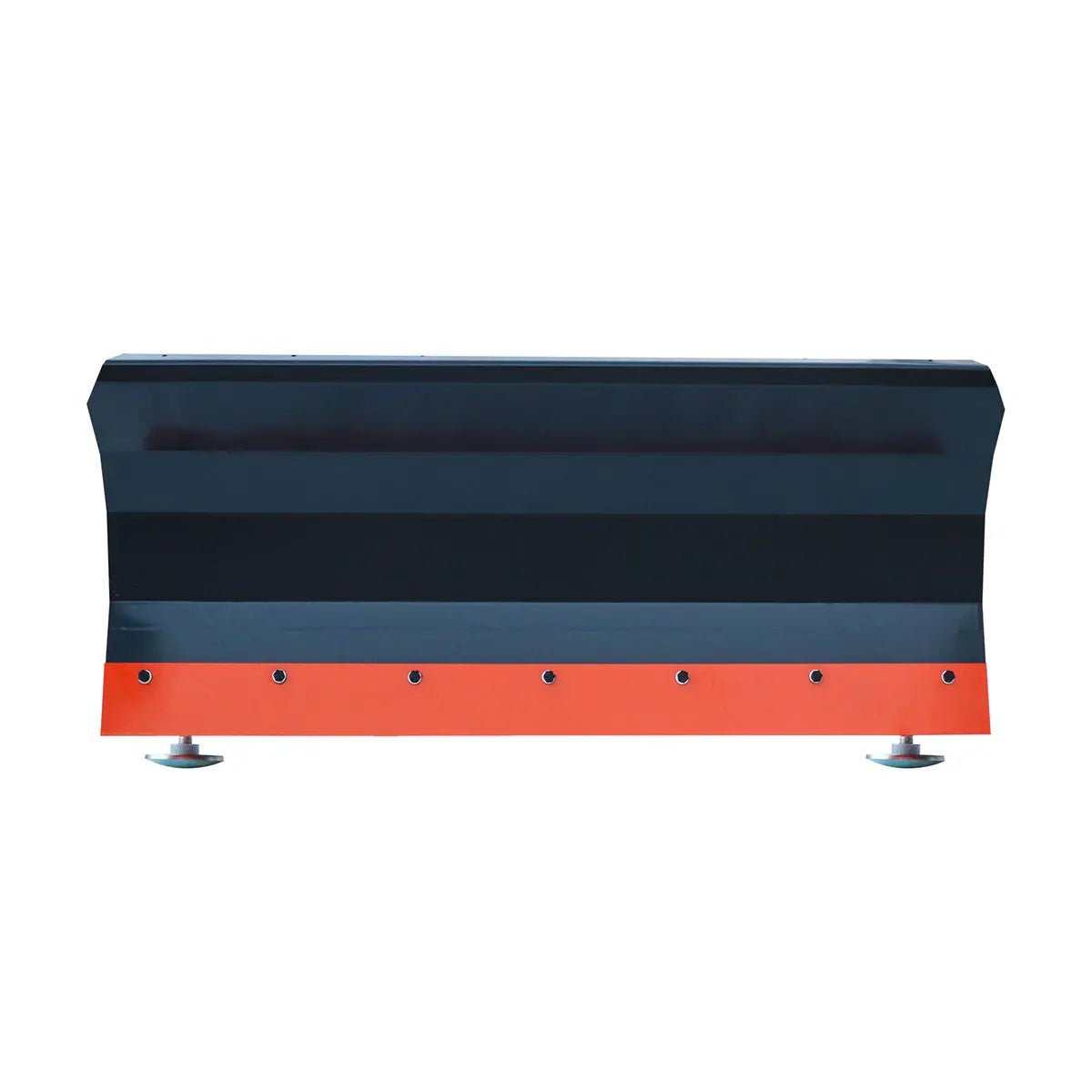 60″ Skid Steer Dozer Blade/Snow Pusher, 30° Left & Right, Bolt-On Cutting Edge, Adjustable Skid Shoes, Universal Quick Mount, TMG-DB60