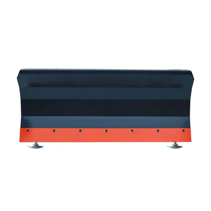 60″ Skid Steer Dozer Blade/Snow Pusher, 30° Left & Right, Bolt-On Cutting Edge, Adjustable Skid Shoes, Universal Quick Mount, TMG-DB60