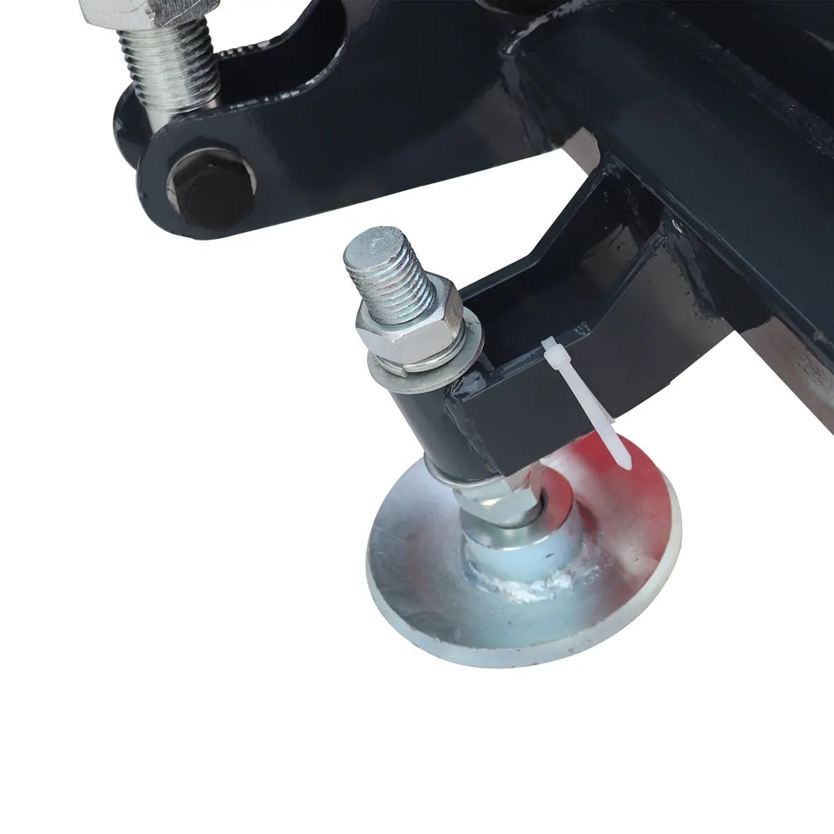 60″ Skid Steer Dozer Blade/Snow Pusher, 30° Left & Right, Bolt-On Cutting Edge, Adjustable Skid Shoes, Universal Quick Mount, TMG-DB60