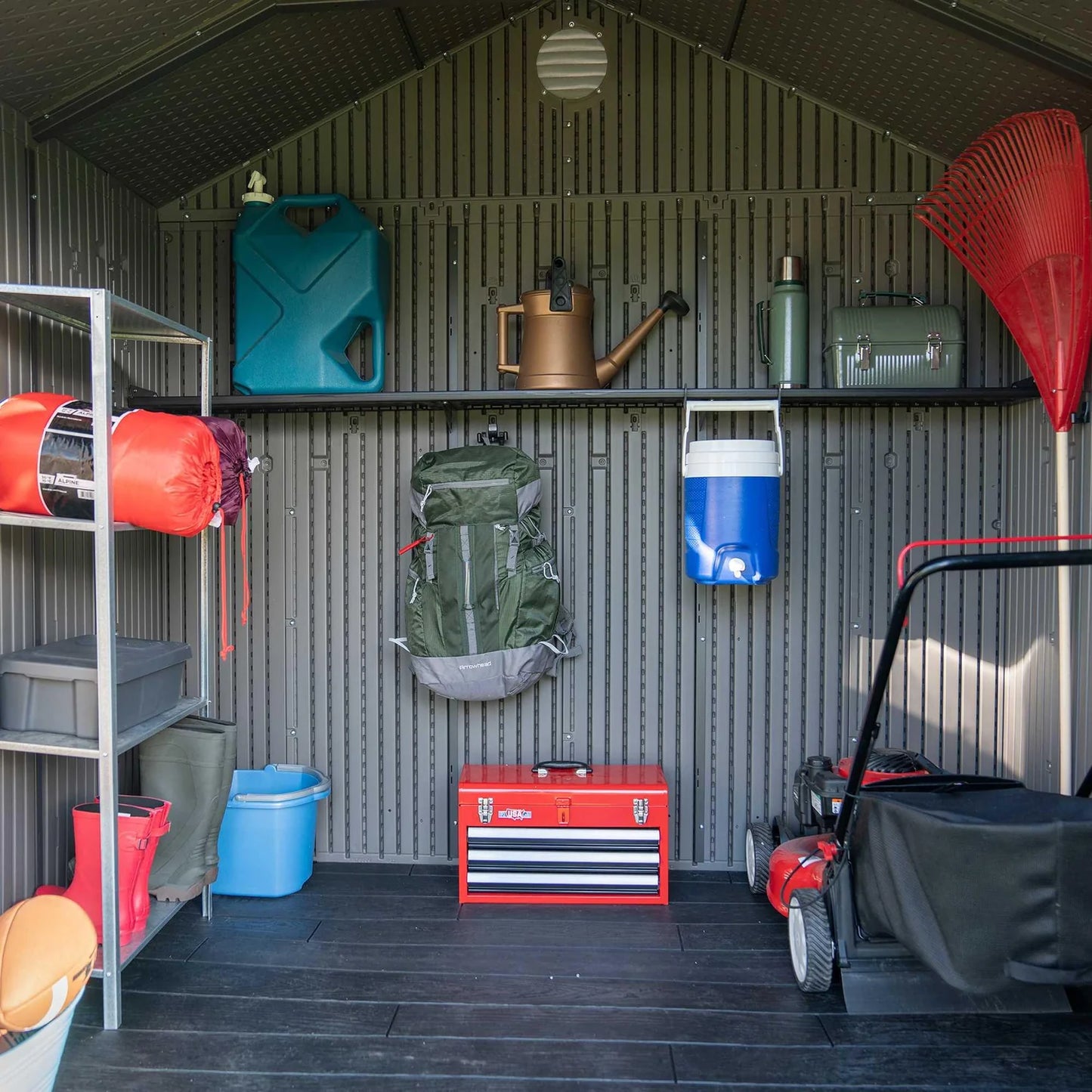 Lifetime 8 Ft x 7.5 Ft Outdoor Storage Shed