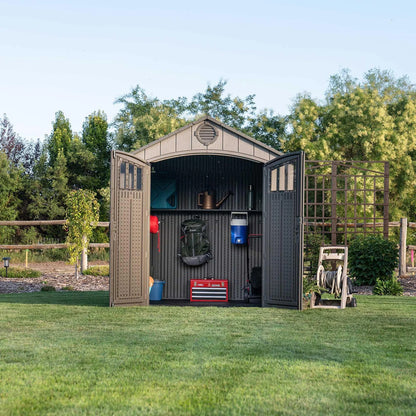 Lifetime 8 Ft x 7.5 Ft Outdoor Storage Shed